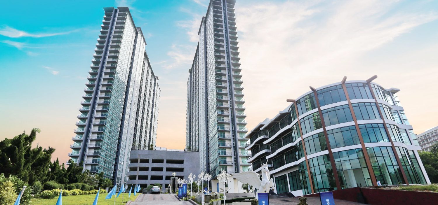 อาคารแฝด The Twin Tower จอมเทียน